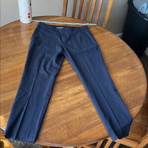 Women's Navy Blue Dress Pants